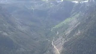 Geologists studying rocks in the Beartooth Mountains