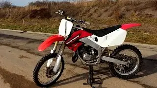 Honda 125 CR 1998 restauration partie 6 FINAL  SCUMMYBRAAP