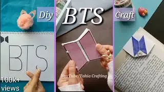 How to make BTS craft/(BTS) (ARMY) Craft and art ideas 💡