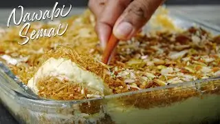 Nawabi Semai Recipe | Vermicelli Custard Pudding | Eid Special Dessert