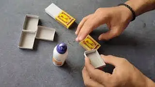 I made a robot out of Matchbox named Zappy// How to make a matchbox robot