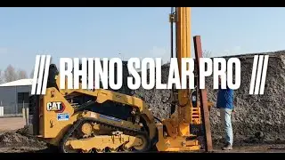 Rhino SolarPro Paalheimachine
