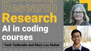 AI tools in programming courses – Yash Tadimalla & Mary Lou Maher | Computing education research
