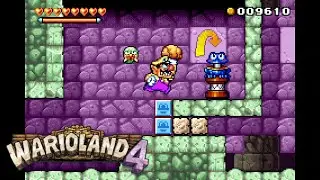 Wario Land 4 - Hall of Hieroglyphs (Hard/Gold Crown)