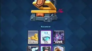 Clash Royale klan savaşı sandığından efsanevi çıktı