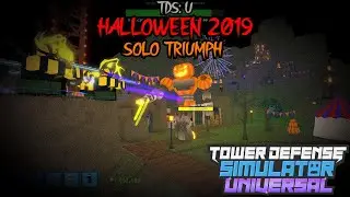 TDS: Universal Halloween 2019 Event Triumph (Solo) | Roblox