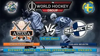ASTANA (KAZ) - FINLAND SELECTS (FIN), 08 WSI AAA 2023, PRELIMINARY ROUND, 18.05.2023
