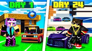I OPENED MY OWN CAR SHOWROOM IN MINECRAFT...
