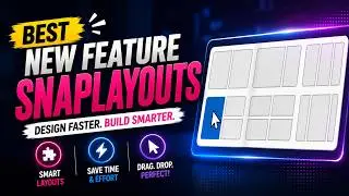 Organize your active apps in a Single Click | Windows 11 Best New Feature