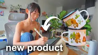 watch me make & sell a new product in 5 hours ⏰ small business diaries