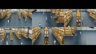 2023 AI City Challenge Track1 Multi-Camera Multi-People Tracking Demo