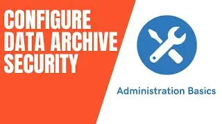 PI System Admin: Basics - Configuring User Security for the Data Archive