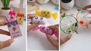 ✨DIY Easy & Creative Paper Crafts when you’re bored ✨| miniature craft | School supplies #diy