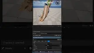 Unreal engine 5.4 - Motion graphic growing tree #shorts.mp4