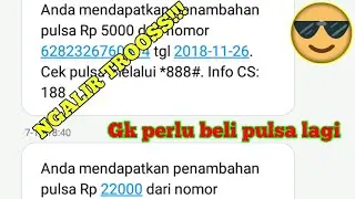 cara mendapatkan pulsa gratis dengan aplikasi