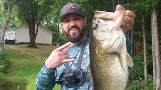 Martins Custom Baits Nomadic Finesse Jig Catches a BIG BASS!!!