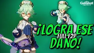 ¡GUÍA ELEMENTAL PARA SACAROSA SUPPORT F2P! (SUCROSE) - GENSHIN IMPACT