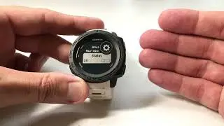 Garmin Instinct - Turn Off (or On) Wrist-based Heart Rate Monitor