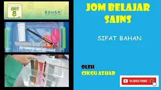SAINS TAHUN 4 : SIFAT-SIFAT BAHAN by cikgu azhar aris  #eduwebtv #cikgootube