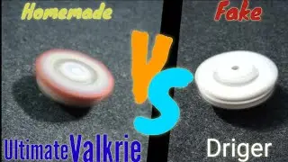 Homemade Ultimate Valkyrie vs Driger (fake) ll Valt vs Ray || homemade beyblade burst battle