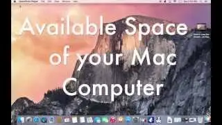 MacBook How to Check Available Space
