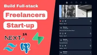 Full-stack Freelancer Startup using Nextjs 14, SupaBase, Postgresql, ShadcnUI, Typescript