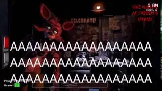 Five Nights at Freddy's FOXY'S JUMPSCARE HEROBRINE FNIM - Игра в УЖАС И 