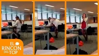 Mujer fue sorprendida viendo porno en el trabajo
