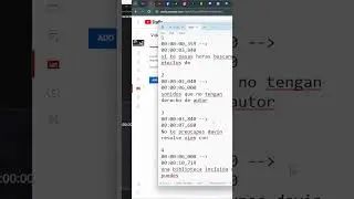 Gratis Descargar Subtítulos Automáticos a SRT.