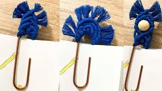 BOOKMARK | DIY | EASY PRESENT | MACRAME