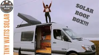 VAN TOUR: 1000W OFF-GRID LAND YACHT!