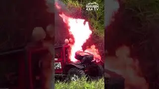 Kundasang's Burning Samurai 
