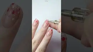 #DIY #EASY VALENTINES POLKA #NAILART #nails