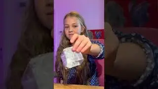 How to make an ice cube with a toy from ordinary scotch tape / tiktok 