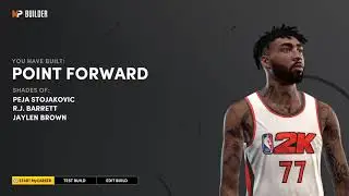 BEST LUKA DONCIC BUILD FOR NBA 2K21 NEXT GEN (BEST POINT FORWARD BUILD)