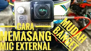 Cara modif mic external camera action | BPRO 5 ALPHA EDITION
