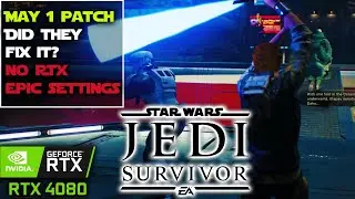 Star Wars Jedi Survivor Update: No RTX Performance Boost? | RTX 4080