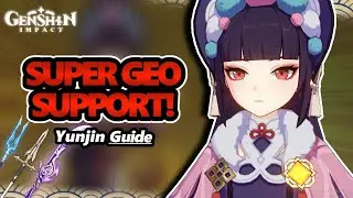 How to build Yunjin | Yunjin Support Guide | Genshin Impact