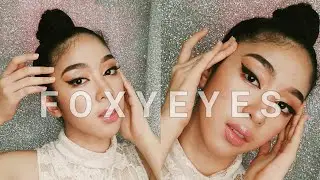 TRYING THE FOXY EYE MAKEUP TREND (PHILIPPINES)
