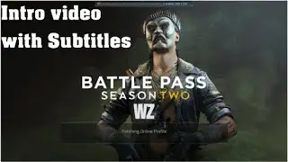 COD Warzone Season 2 Battlepass Intro Video with Subtitles