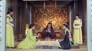 The Cinderella deliberately aimed at the scheming girl, but the Lord next to her tittered.