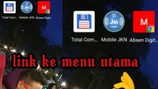 cara memindahkan link ke menu utama dihp