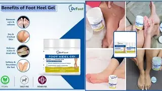 Dr Foot Gel Review | Best For Callus Cracked Rough Dry Dead Skin and Corns Softens.