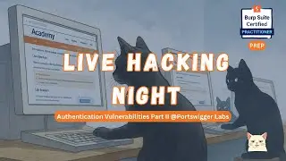 Live Hacking Night - Day04 - Authentication Vulnerabilities — Part II (Sinhala) | Web Security