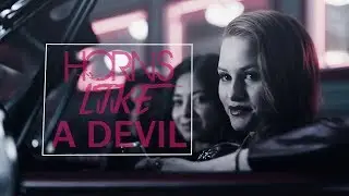 cheryl blossom | horns like a devil