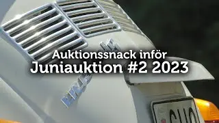 Auktionssnack inför Juniauktion  2 2023