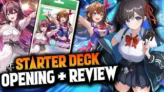 hololive Official Card Game Starter Deck Opening and Review!