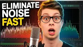 Remove Background Hiss in Adobe Audition (Fast)