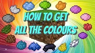 All the Dyes in Minecraft: How to Find All Dye Colours | Minecraft Java and Bedrock (Avomance 2019)