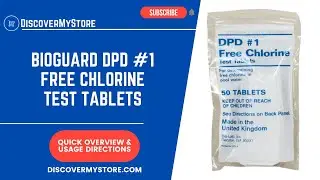 BioGuard DPD #1 Free Chlorine Test Tablets
